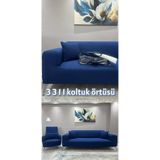 Dilan Home Jakarlı 3 3 1 1 Koltuk Örtüsü | Lastikli Takım Kanepe Çekyat Örtüsü | Koltuk Kılıfı