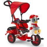 Dilaver Baby Poufi Penguen Ebeveyn Kontrollü Kırmızı Çocuk Bisikleti