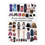 Dilaykid Manyetik Bebekler ve Kıyafetleri