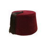 Dilek Kostüm Dilek Osmanlı Abdülhamid Fesi - 59 cm - Bordo