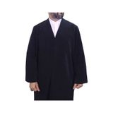 Dilek Kostüm Namaz Cübbesi - İmam Cübbesi Namazlık Erkek Siyah