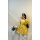 DİLEKBUTİK yazlık desenli kimono