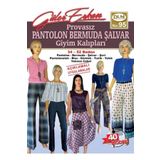 Dilem Yayınları Güler Erkan Provasız Pantolon Bermuda Şalvar Giyim Kalıpları 34-52 Beden No: 95