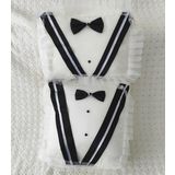 Dilex Beyaz Damat Figürlü 2 Parça Damat Bohçası Çeyizlik Damat Hurcu Set