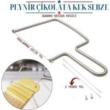 Dilimleyici ile Peynir, Kek ve Sebze Kolayca Kesilir ve Hazırlanır - Seçenek 1