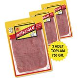 Dilimli Dana Jambon 250 Gr. Üçlü Paket (Toplam 750 Gr.) - 1 Adet