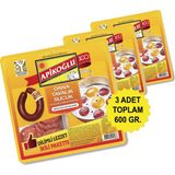 Dilimli Dana Tavalık Sucuk 200 Gr. Üçlü Paket (Toplam 600 Gr.) - 1 Adet
