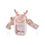Diller Tritan Pipetli Matara 400 ml - Pembe - Pembe