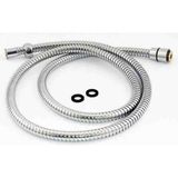 Dilli Ticaret Shower Hose 360 Derece Döner Spiral Duş Hortumu 1,5 M Pratik - Gri