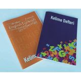 Dilman 1029 14x20 Dikişli Karton Kapak 4 Yaprak 14 Basamak Kelime Defteri