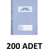 Dilman 200 Adet Personel Özlük Dosyası Telli 24X32 cm