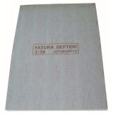 Dilman 4123 3/50 3 Nüsha Otokopili Fatura Defteri