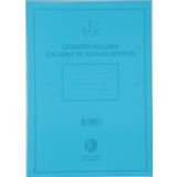 Dilman 5322 20x28 16 Yaprak PP Kapak Öğrenci Kulubü Çalışma ve Karar Defteri