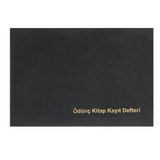 Dilman 5326 17x24 96 Yaprak Ciltli Ödünç Kitap Verme Kayıt Defteri