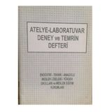 Dilman Atelye Lab.Deney Temrin Defteri 40 Yaprak