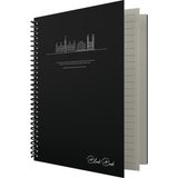 dilman black book not defteri 16x22cm 80 yaprak dik çizgili 6619 - Karışık