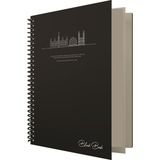 dilman black book not defteri 16x22cm 80 yaprak dik kareli 6618 - Karışık