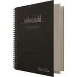 Dilman Black Book Not Defteri 16X22Cm 80 Yaprak Dik Kareli 6618