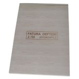 DİLMAN FATURA DEFTERİ 2/50 OTOKOPİLİ 3N