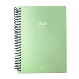 Dilman Pastel Color Spiralli Defter Çizgili 120 Yaprak 16X22 Farklı Renk - 2 Adet