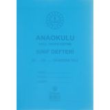DİLMAN SINIF DEFTERİ ANAOKULU PP KAPAK 22x32 44 YP 5336
