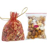 Dilşeker Lüks Hazır Keseli Paketlenmiş Düğün, Nişan ve Kına Kuruyemiş Çerezi 75 Adet x 50 gr