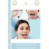#Diltemizleyici Paslanmaz Çelik Profesyonel Hijyenik Günlük Ağız Bakım Seti Metal Dil Temizleme Aleti