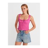 Dilvin 50867 Askılı Bluz-Ş.Pembe