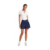 Dilvin Anvelop Mini Denim Etek, 38, 101A80577, Lacivert, Kadın