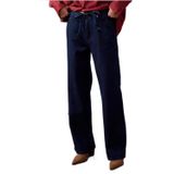 Dilvin Beli Lastikli Denim Pantolon, 36, 101A72058, Lacivert, Kadın