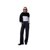 Dilvin Beli Lastikli Süet Pantolon, 40, 101A72164, Antrasit, Kadın