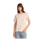 Dilvin Bisiklet Yaka Basic T-shirt, 38, 101A31763, Taş, Kadın