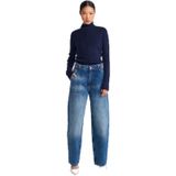 Dilvin Bol Kesim Baloon Denim Pantolon, 34, 101A71756, Tint, Kadın