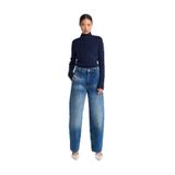 Dilvin Bol Kesim Baloon Denim Pantolon, 36, 101A71756, Tint, Kadın