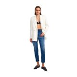 Dilvin Comfort Slim Fit Denim Pantolon, 34, 101A71682, Lacivert, Kadın