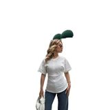 Dilvin Drape Detaylı Pamuk T-Shirt, 36, 101A31585, Beyaz, Kadın