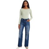 Dilvin File Yıkama Denim Pantolon, 36, 101A72041, Tint, Kadın