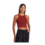 Dilvin Fitilli Crop Top Bluz, 38, 101A21104, Açık Bordo, Kadın