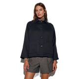 Dilvin İçi Polarlı Oversize Ceket, 38, 101A60773, Antrasit, Kadın
