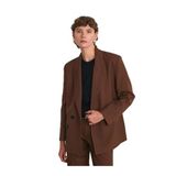 Dilvin Kahverengi Blazer Ceket, 38, 60767, Kahve, Kadın