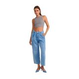 Dilvin Kısa Denim Pantolon, 36, 101A71495, Mavi, Kadın