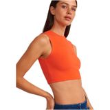 Dilvin Pamuklu Crop Top Atlet, 40, 101A30125, Kırmızı, Kadın