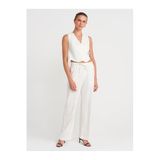 Dilvin Pijama Pantolon, 40, 101A72151, Beyaz, kadın