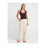 Dilvin Pijama Pantolon, 40, 101A72159, Ekru, kadın