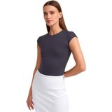 Dilvin Poliamid T-shirt, 40, 101A30856, Gri, Kadın