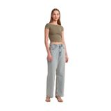 Dilvin Salaş Denim Pantolon, 36, 101A71449, Tint, Kadın