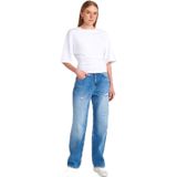 Dilvin Yırtık Detaylı Mom Fit Kot Pantolon, 101A71781