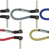 DiMarzio Jumper Cable BKGY - Siyah/Gri Pedal Ara Kablosu (15 cm)