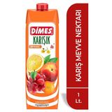 Dimes 1 lt Tetra Karışık Meyve Suyu
