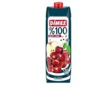 Dimes %100 Elma Vişne 1 lt Meyve Suyu